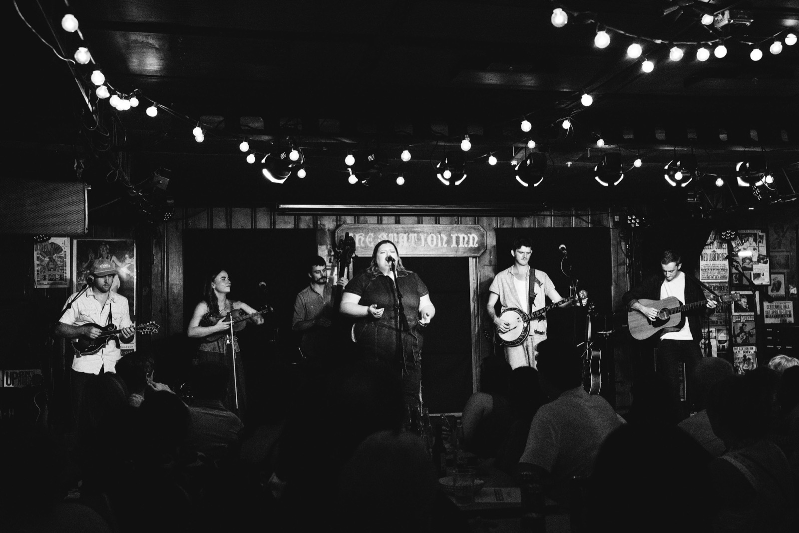 Band on stage
